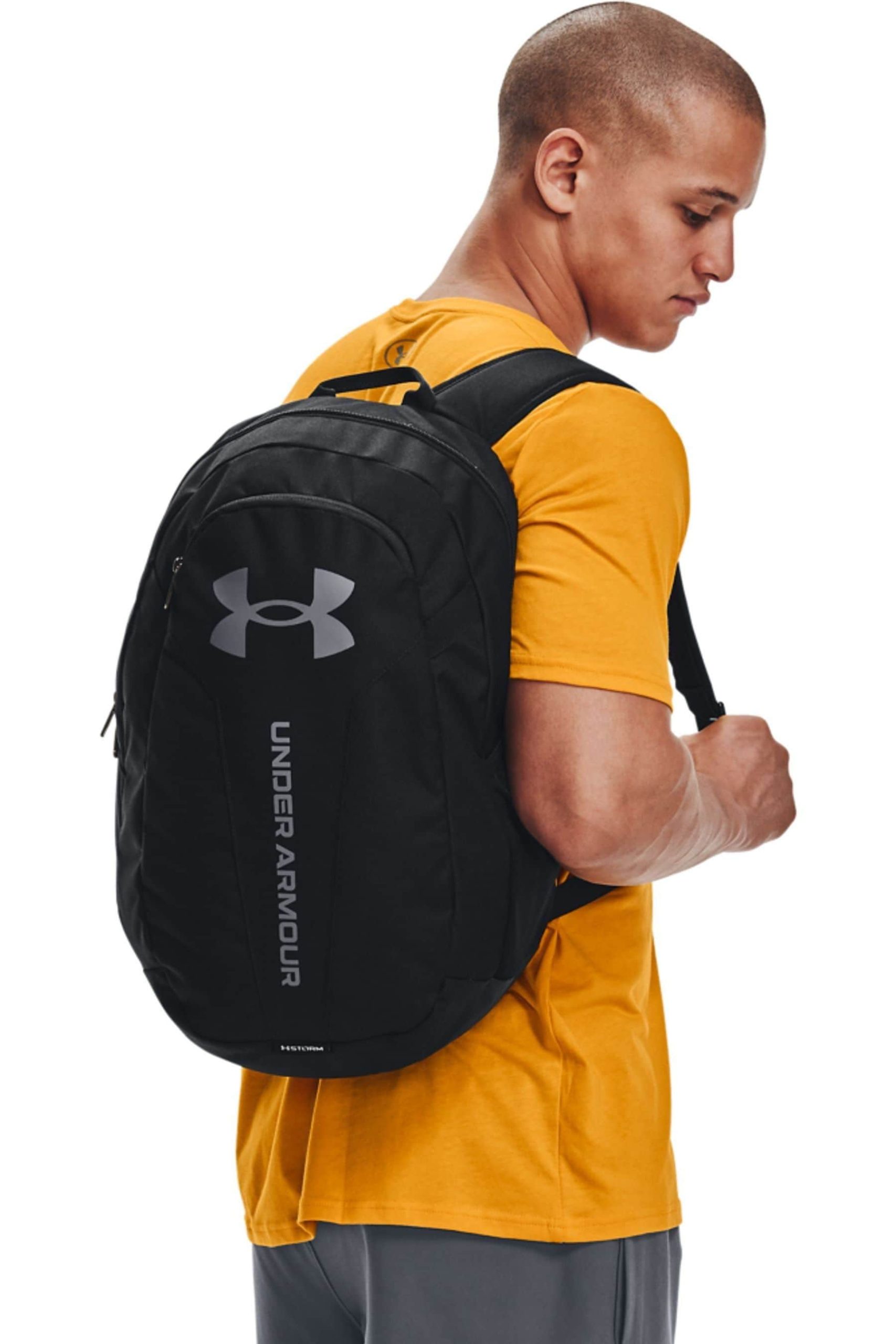 Girls Under Armour Black Hustle Lite Backpack - Black