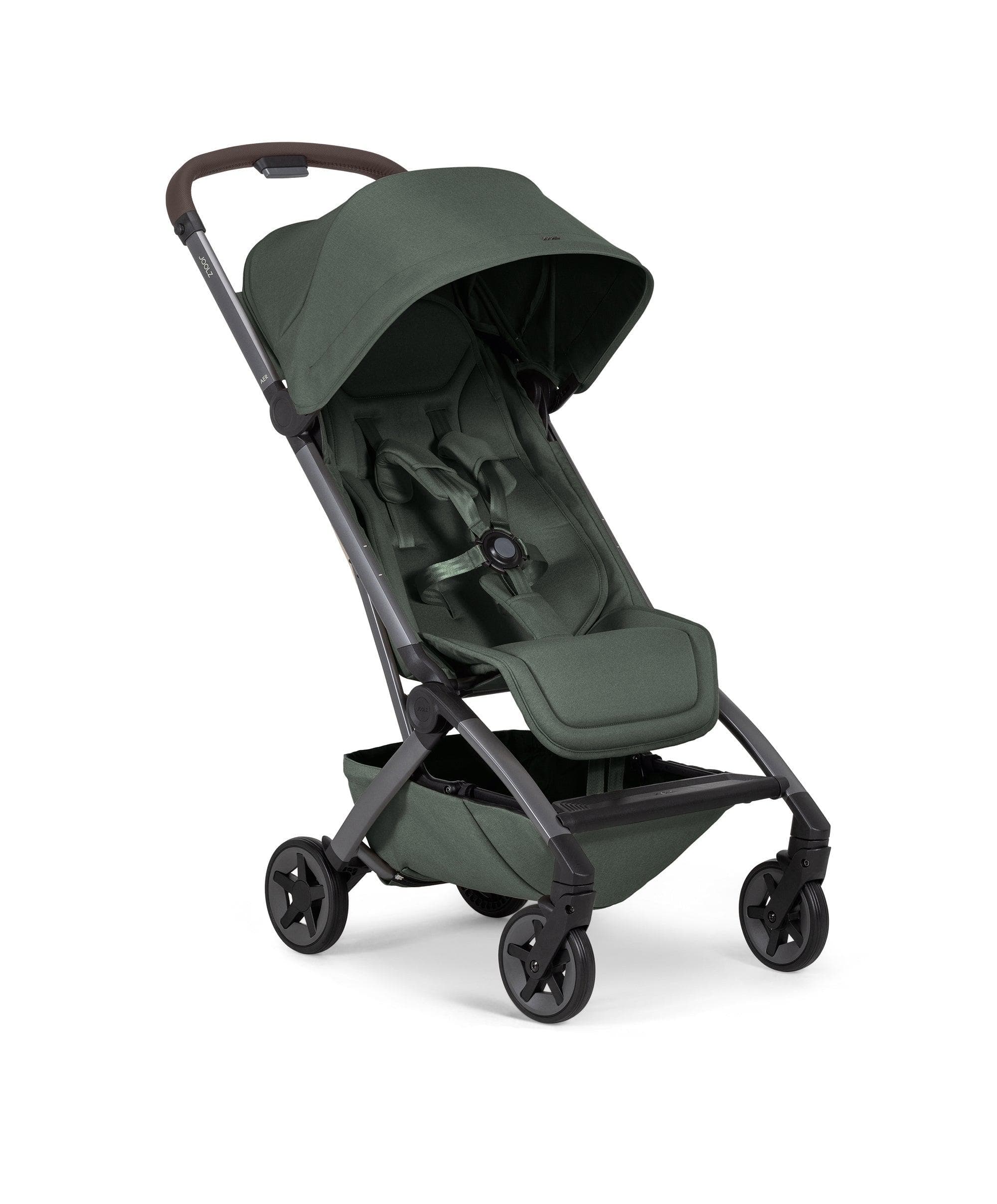 Joolz Aer2 Stroller Forest Green Baby Pram & Travel Buggy Birth to 4 Years Foldable Lightweight Pushchair Babies / Newborns - L85 x W45 x H106.5 cm
