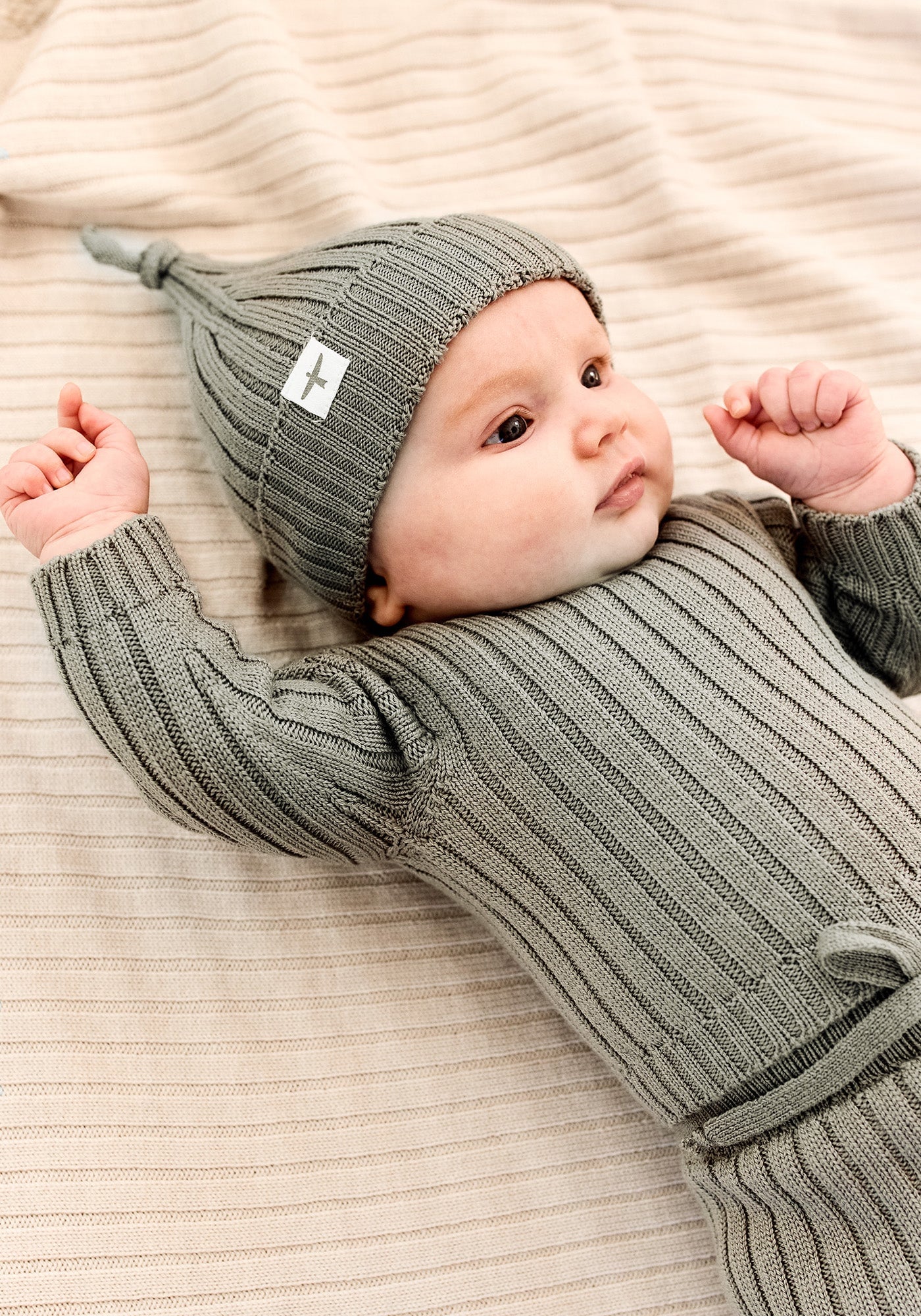 Untouched World Pepi Knitted Hat - Pistachio Pistachio 0-6M