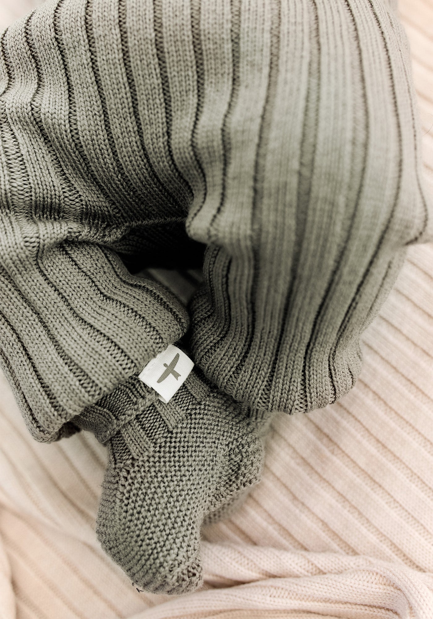 Untouched World Pepi Knitted Booties - Pistachio Pistachio 6-12M